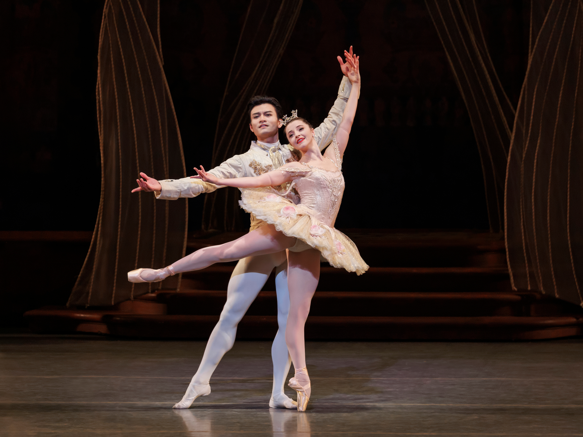 The Sleeping Beauty series — The Sleeping Beauty — grand pas de deux with arabesque and extended port de bras